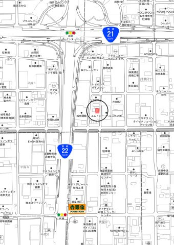 中古住宅　伏屋2丁目の地図