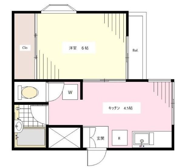 【間取り】 | アサヒハイツ