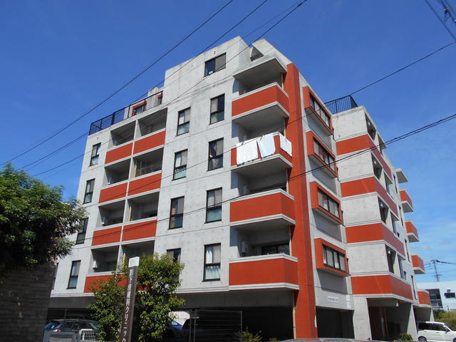 熊本市東区西原１丁目の賃貸マンションの外観|物件の外観です