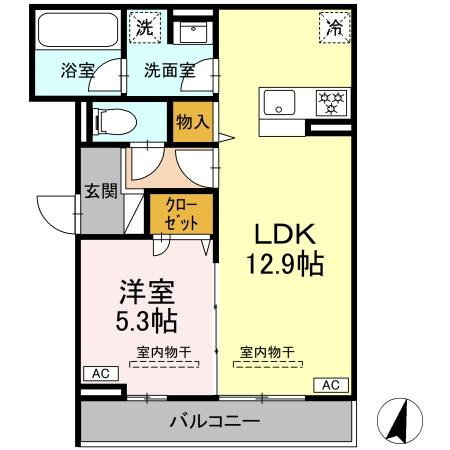ショーティオ湘南台の間取り