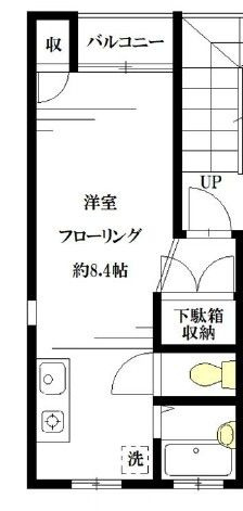 セル高円寺の間取り|間取りです。