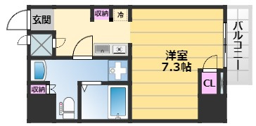 【間取り】 | Alcoba日本橋