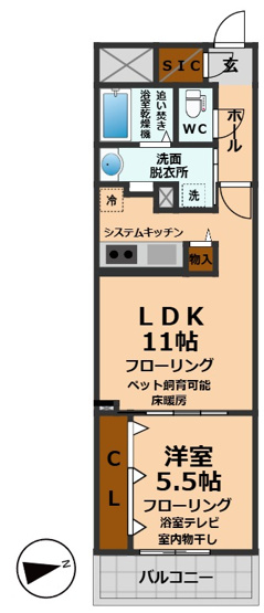 【間取り】 | AZALETY上北沢