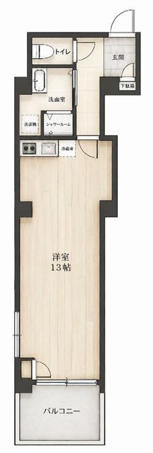 カーサフジマの間取り|間取りです。