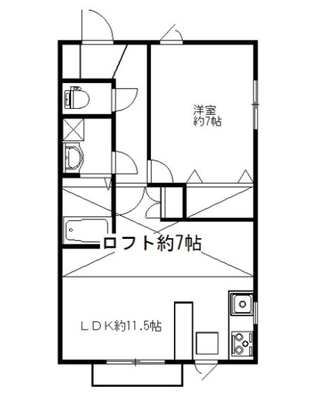 マイコート稲城館2の間取り
