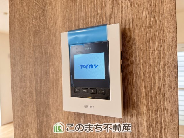 ブルーミングガーデン宇都宮市双葉2丁目の設備|モニタ付きインターホンで防犯面もしっかり安心♪