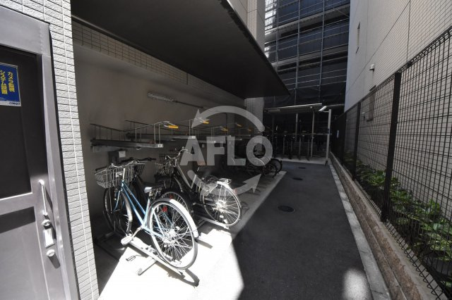レジデンス南森町のその他共用部分|レジデンス南森町　駐輪場