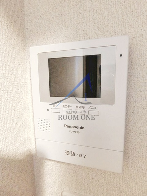 グリーン・ヴュー　小嶋のセキュリティ|モニター付きインターホンです。