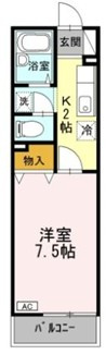 ヴィラフローラⅠの間取り