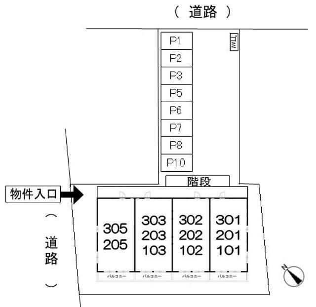 メゾン・マルミヤの区画図