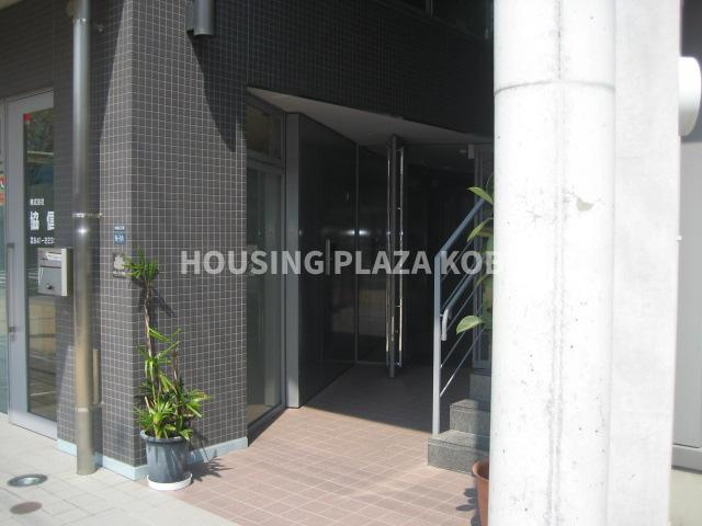 HKマンションのエントランス
