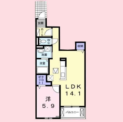 アイリスの間取り