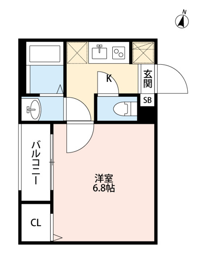【間取り】 | tocco江北(トッココウホク)