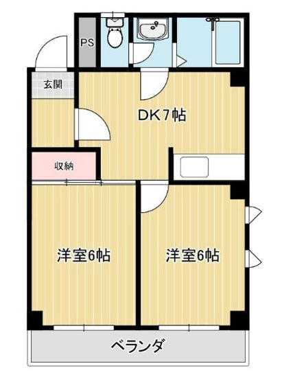【間取り】 | エスパレス六甲