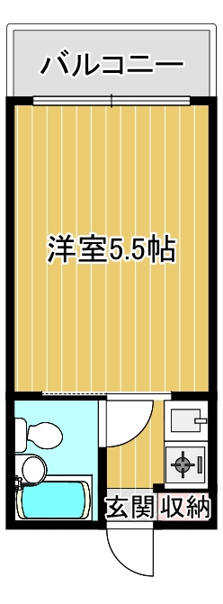 ロータリーマンション永和の間取り