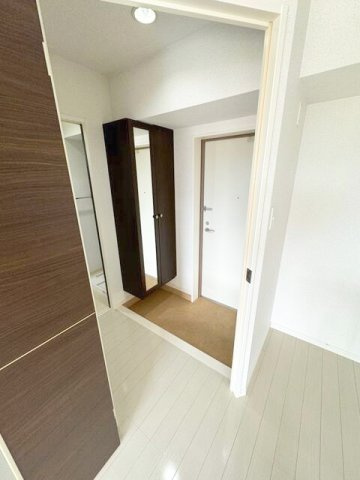 菊池郡菊陽町大字原水の賃貸マンションの玄関
