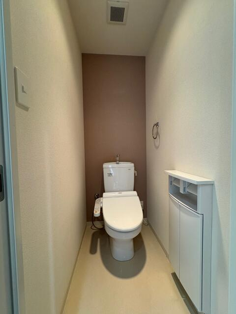 菊池郡菊陽町大字原水の賃貸マンションのトイレ