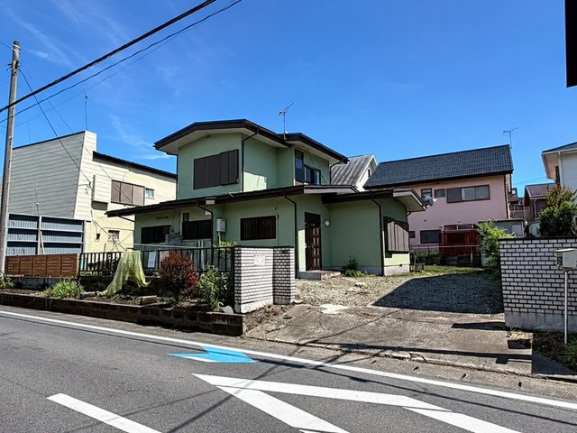宇都宮市陽東４丁目　売土地の前面道路含む現地写真