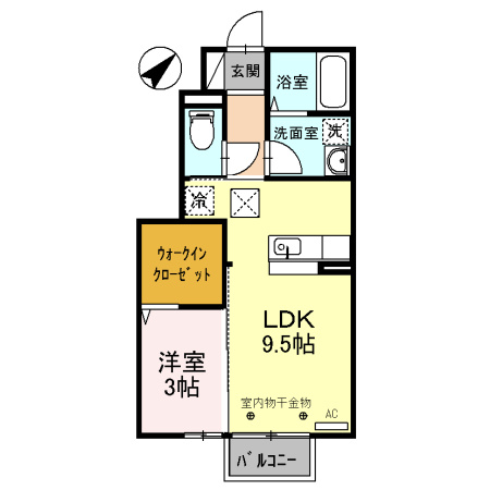 キララの間取り