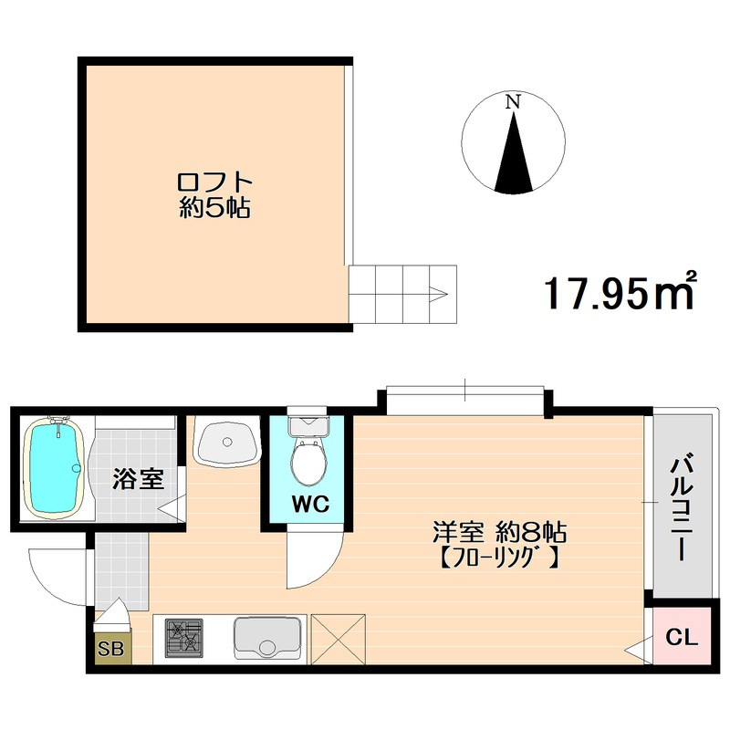 イル・レガーロ住吉Ⅰの間取り