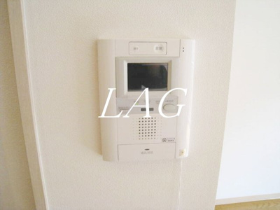 【セキュリティ】 | ラフィネ小竹向原 | モニター付きインターホンです。