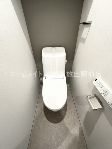 大阪市城東区諏訪２丁目のハイツのトイレ