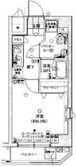 【間取り】 | エル・ヴィエント・アース田端 | 間取りです。