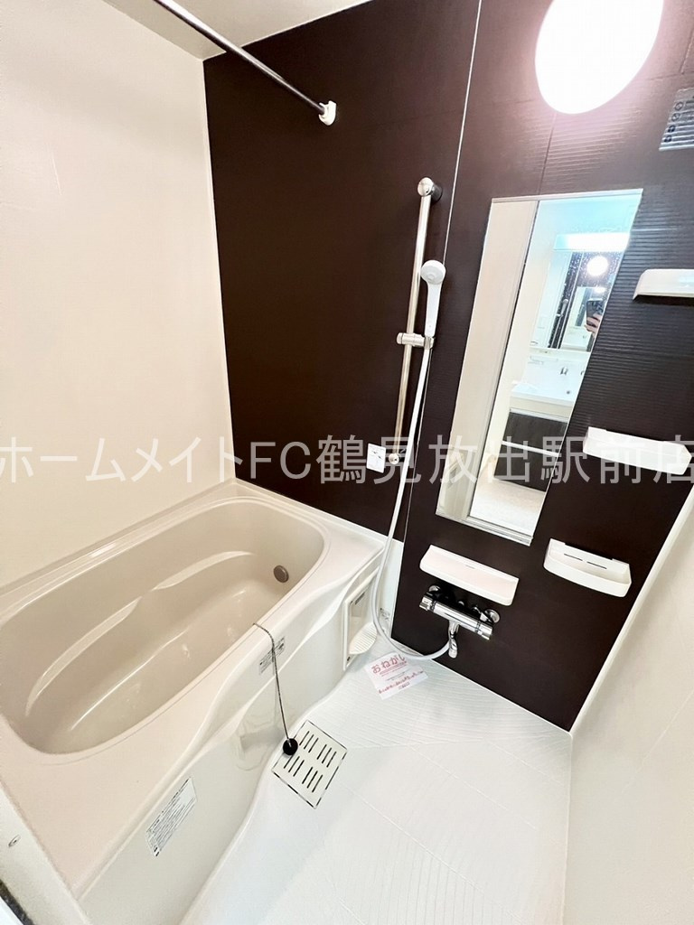 大阪市鶴見区焼野３丁目の賃貸マンションの浴室