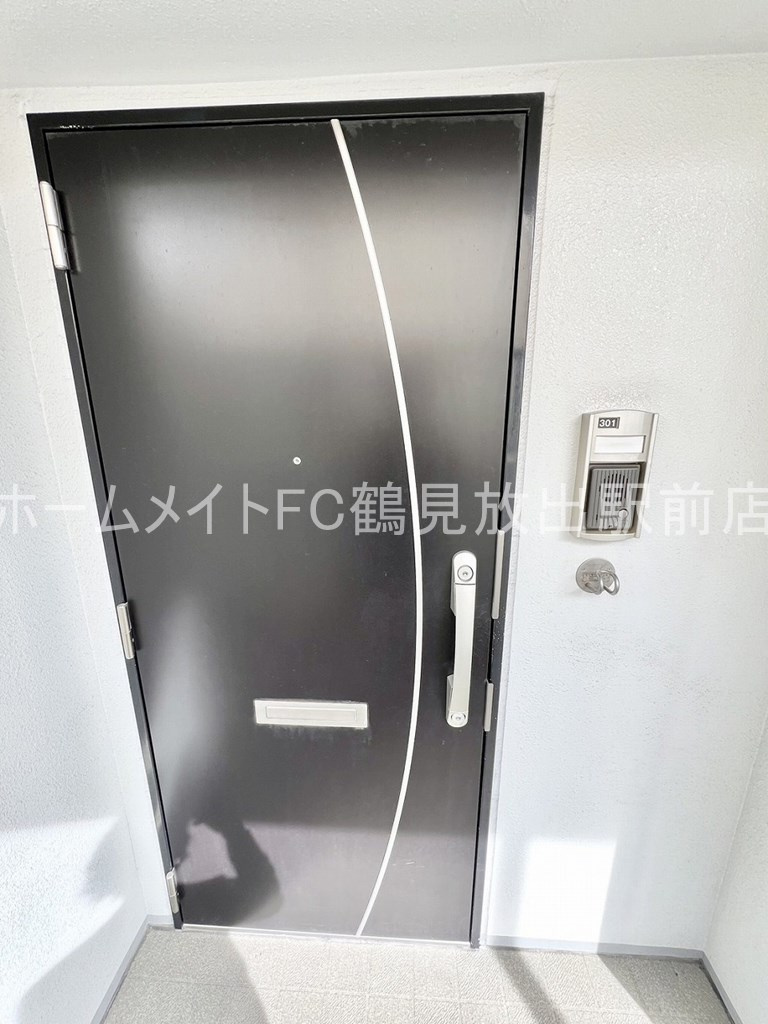 大阪市鶴見区焼野３丁目の賃貸マンションの玄関