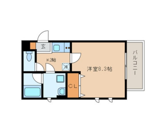 パルス中台の間取り