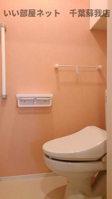 ソレイユ・Ｋのトイレ|清潔感のあるトイレです