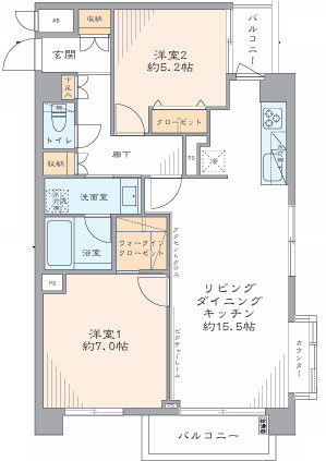 成増グリーンハイツの間取り