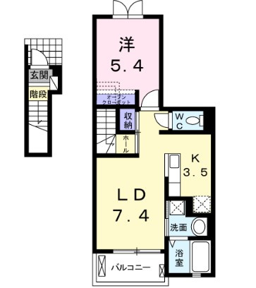 エピナールの間取り