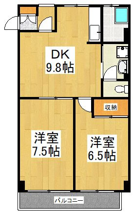 メゾン寺尾台の間取り