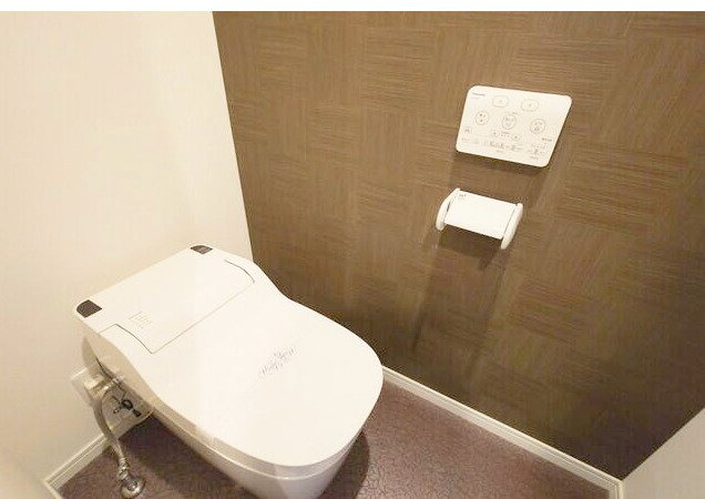 菊池郡菊陽町大字津久礼の賃貸マンションのトイレ|ゆったりとした空間のトイレです