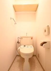 ライオンズマンション梅嶋のトイレ|トイレもきれいです