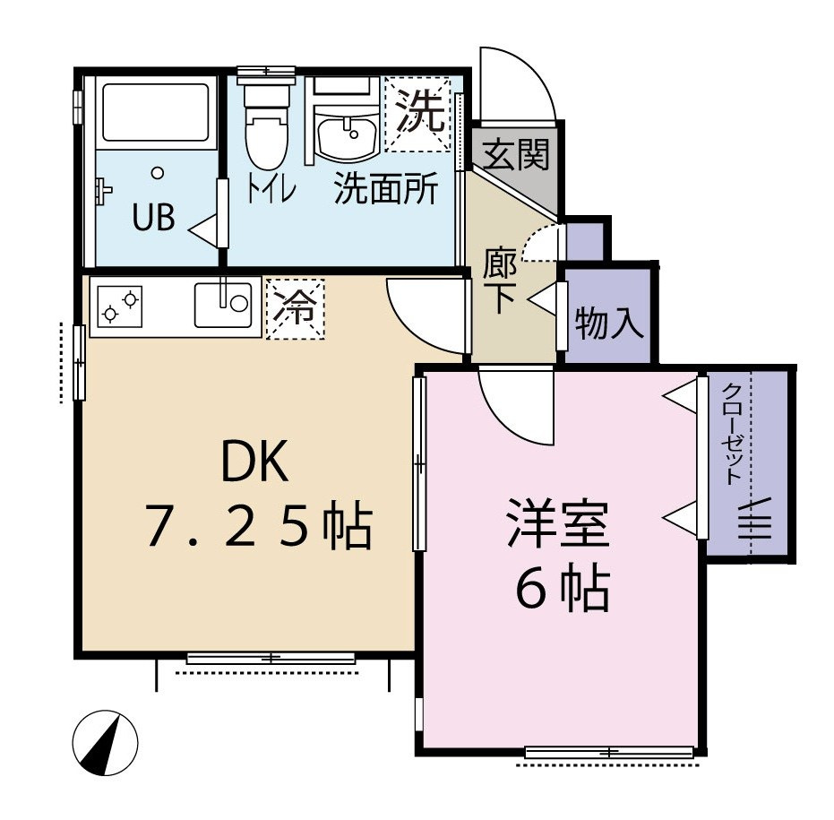 アイショウセレハウス東玉川 の間取り