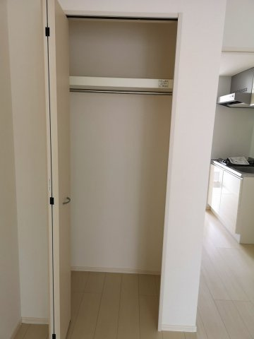 川崎市多摩区西生田５丁目のアパートの収納