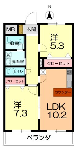 【間取り】 | マノワール