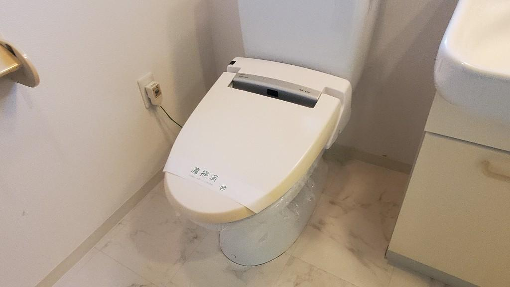 セレブコート木川のトイレ|清潔感のあるトイレです
