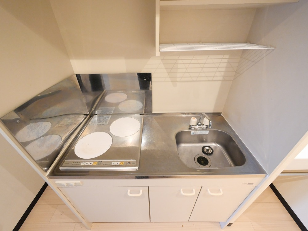 大阪市東住吉区杭全２丁目の賃貸マンションのキッチン