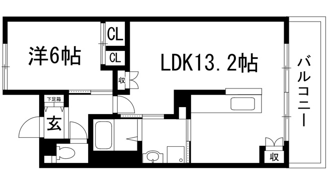 【間取り】 | グリーンヒルズ仁川6号棟