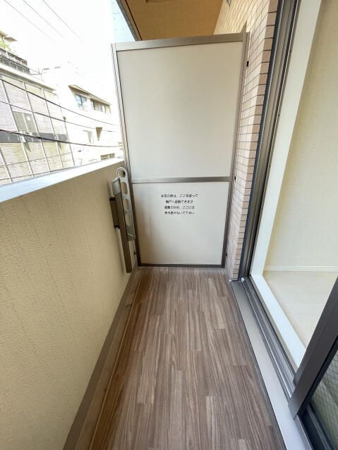 スカイコートパレス押上Ⅱのバルコニー