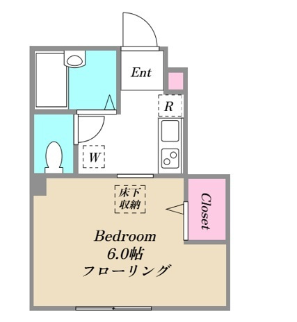 リヴァプールの間取り|間取りです。