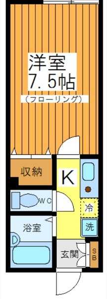 シャトル松原の間取り
