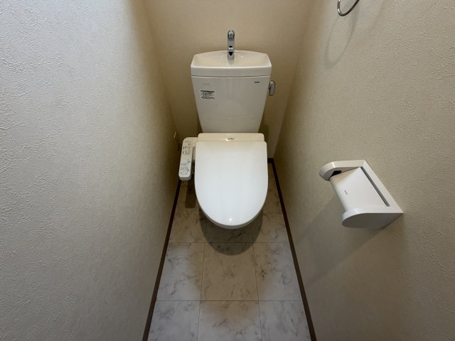 ナビキューブ山太Ⅱのトイレ|※建築中のため、同施工会社の室内写真です。