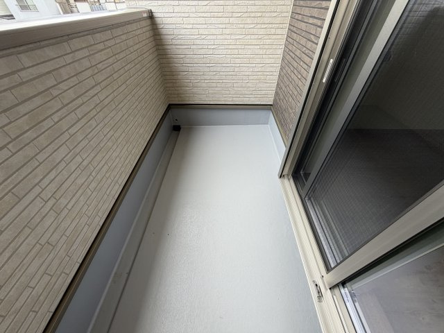 ナビキューブ山太Ⅱのバルコニー|※建築中のため、同施工会社の室内写真です。