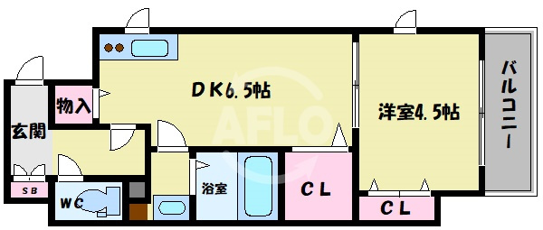 ラナップスクエア四天王寺の間取り|ラナップスクエア四天王寺　間取り