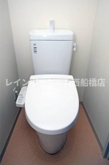 レオセントラルガーデンのトイレ