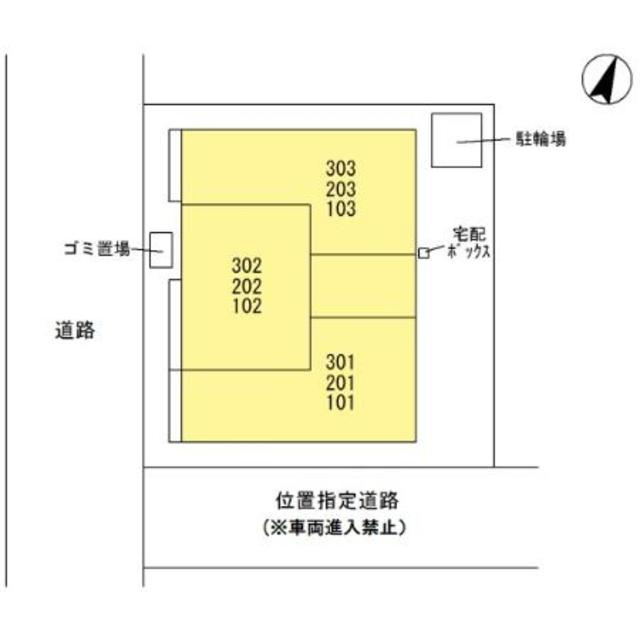 コンフォールのその他|配置図